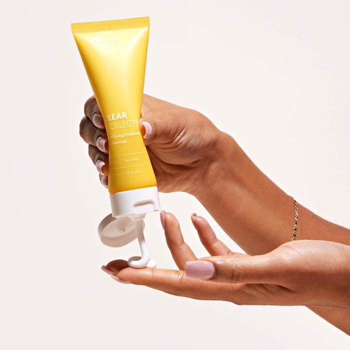 Hero Cosmetics, Clear Collective Clarifying Prebiotic Moisturizer 